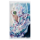 FLAMINCODANSER KLEIN CADEAUZAKJE (Achterkant)