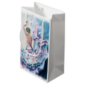 FLAMINCODANSER KLEIN CADEAUZAKJE (Achterkant Gekanteld)