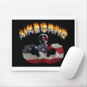 Flaming Airborne Gift Muismat (Met muis)