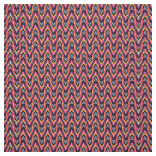 Flaming Bargello Stof (Swatch)