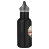 Flaming Baseball 32 oz. Waterfles (Links)