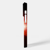 Flaming Baseball Case-Mate iPhone Case (Achterkant / Links)