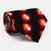 Flaming Baseball Stropdas (Opgerold)