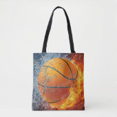Flaming basketbal draagtas (Voorkant)