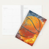 Flaming basketbal planner (Display)