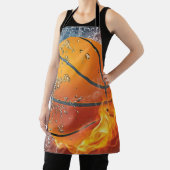 Flaming basketbal schort (Insitu)