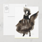 Flaming Breeze Briefkaart (Voorkant / Achterkant)