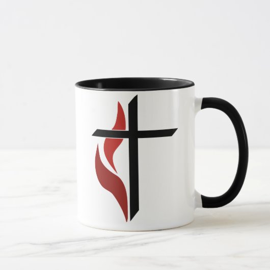 Flaming Cross Mok (Rechts)