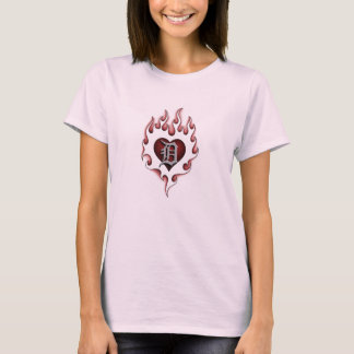 Flaming D (Baby Doll-shirt) T-shirt