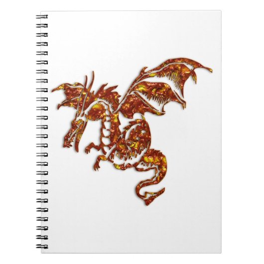 Flaming Dragon Notitieboek (Voorkant)