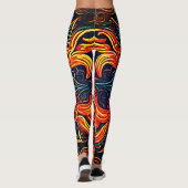 Flaming Eye Leggings (Achterkant)