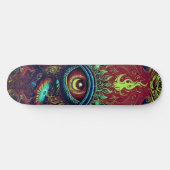 Flaming Eye Skateboard (Horizontaal)