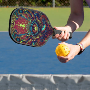 Flaming Eye Spirituele Pickleball Paddle