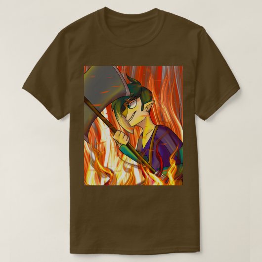 Flaming Finnigan 2 T-shirt (Design voorkant)