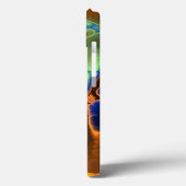 Flaming Fractal iPad Case (Achterkant / Links)