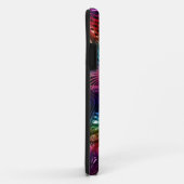 Flaming Fractal Music Treble Clef Hoesje voor iPho (Achterkant/rechts)