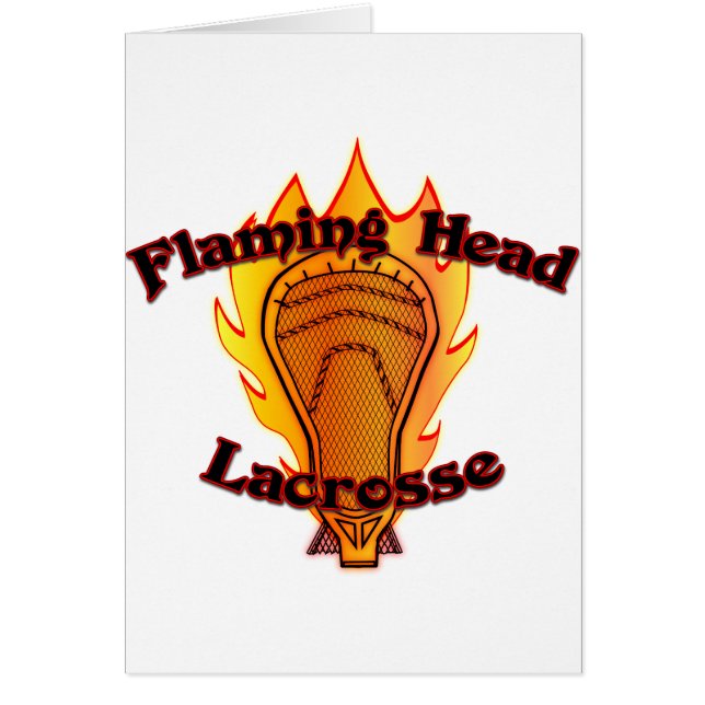 Flaming Head Lacrosse (Voorkant)