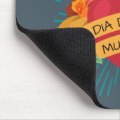 Flaming Heart Dia de los Muertos | Muismat (Hoek)