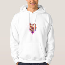Flaming Heart Energy Hoodie