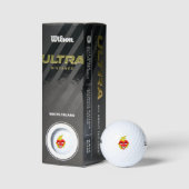 Flaming Heart Golfballen (Verpakking)