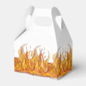 Flaming Heet Vuur BBQ Grill Party Bedankdoosjes (Achterkant)