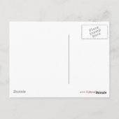 Flaming Horse Circus Poster Briefkaart (Achterkant)