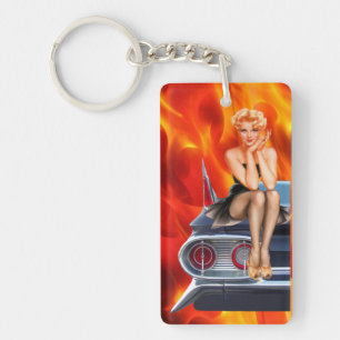 Flaming Hot Sleutelhanger