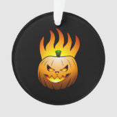 Flaming Jack O'lantern Halloween Pumpkin (devant)