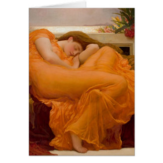 Flaming June  Art Card Paining
