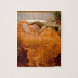 Flaming June Art Card Paining Legpuzzel