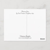 Flaming June Briefkaart (Achterkant)