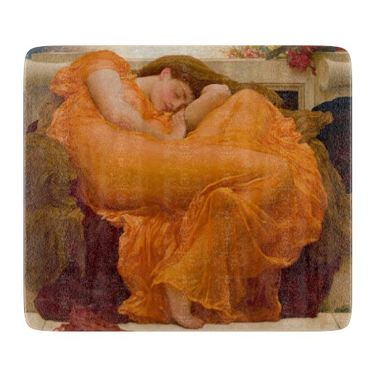 Flaming June (door Frederic Leighton) Snijplank (Voorkant)