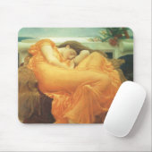 Flaming June door Lord Frederic Leighton Muismat (Met muis)