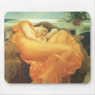 Flaming June door Lord Frederic Leighton Muismat