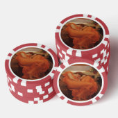 Flaming June door Lord Frederic Leighton Poker Chips (Opstapeling)