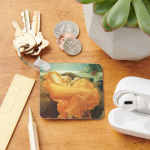 Flaming June door Lord Frederic Leighton Sleutelhanger