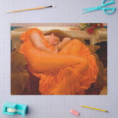 Flaming June door Lord Frederic Leighton Tissuepapier (Craft)