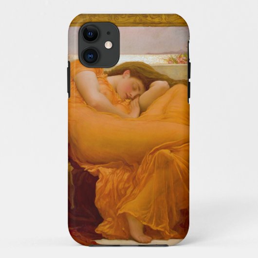 Flaming June door Sir Frederic Leighton Case-Mate iPhone Case (Achterkant)