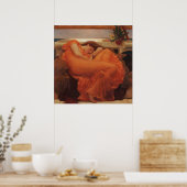 Flaming June Frederic Leighton Impression d'art fi (Cuisine)