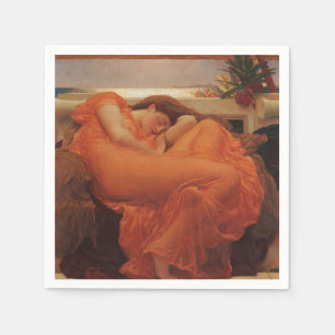 Flaming June Frederic Leighton Kunstprint Servet