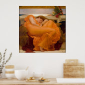 Flaming June - Frederic Lord Leighton Poster (Keuken)