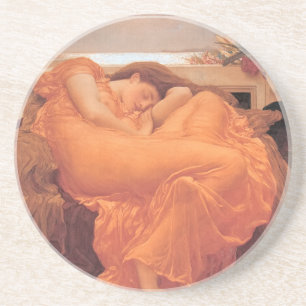Flaming June Sandstone Drink Onderzetter