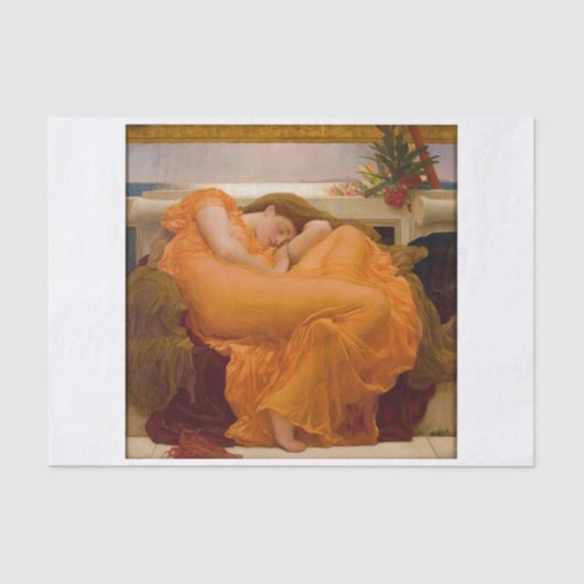 Flaming June Tissuepapier (Voorkant)
