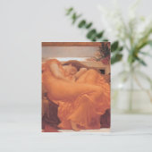 Flaming June van Frederick Leighton Briefkaart (Staand voorkant)