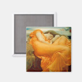 Flaming June van Frederick Leighton Magneet (Voorkant / Achterkant)