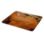 Flaming June van Sir Frederic Leighton  Snijplank (Hoek)