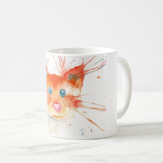Flaming Kitty Mug (Devant droit)