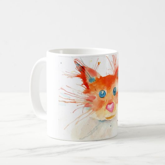 Flaming Kitty Mug (Devant gauche)