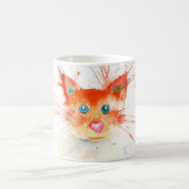 Flaming Kitty Mug (Centre)