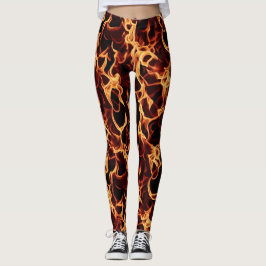 Flaming Leggings for that hard workout